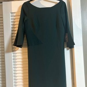 3/4 sleeve cocktail dress